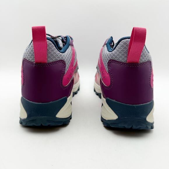 Merrell Kids Moab Speed 2 Mid Hiking Sneakers US 7 M Pink Purple Waterproof NIB - Picture 9 of 12